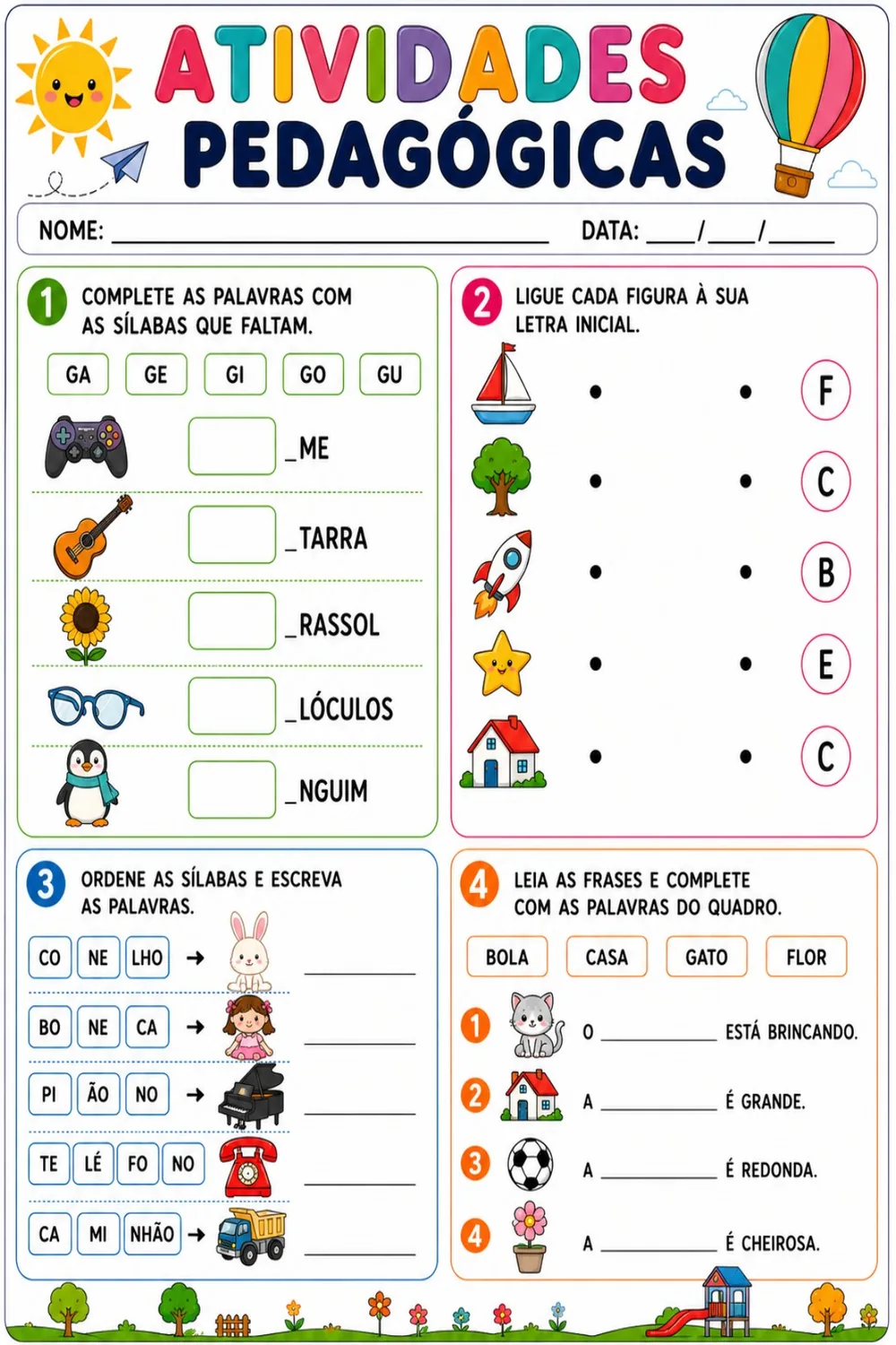 Exemplo de atividade 1